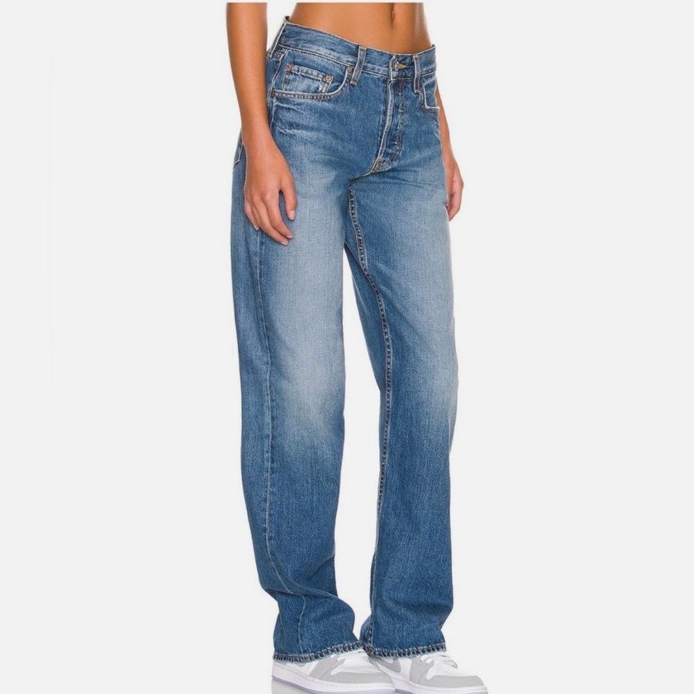 GRLFRND Bella Low Rise Boyfriend Jeans